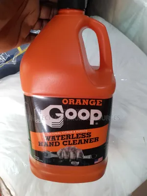 Orange Goop Liquid Hand Cleaner With Pumice Gallon With Pump