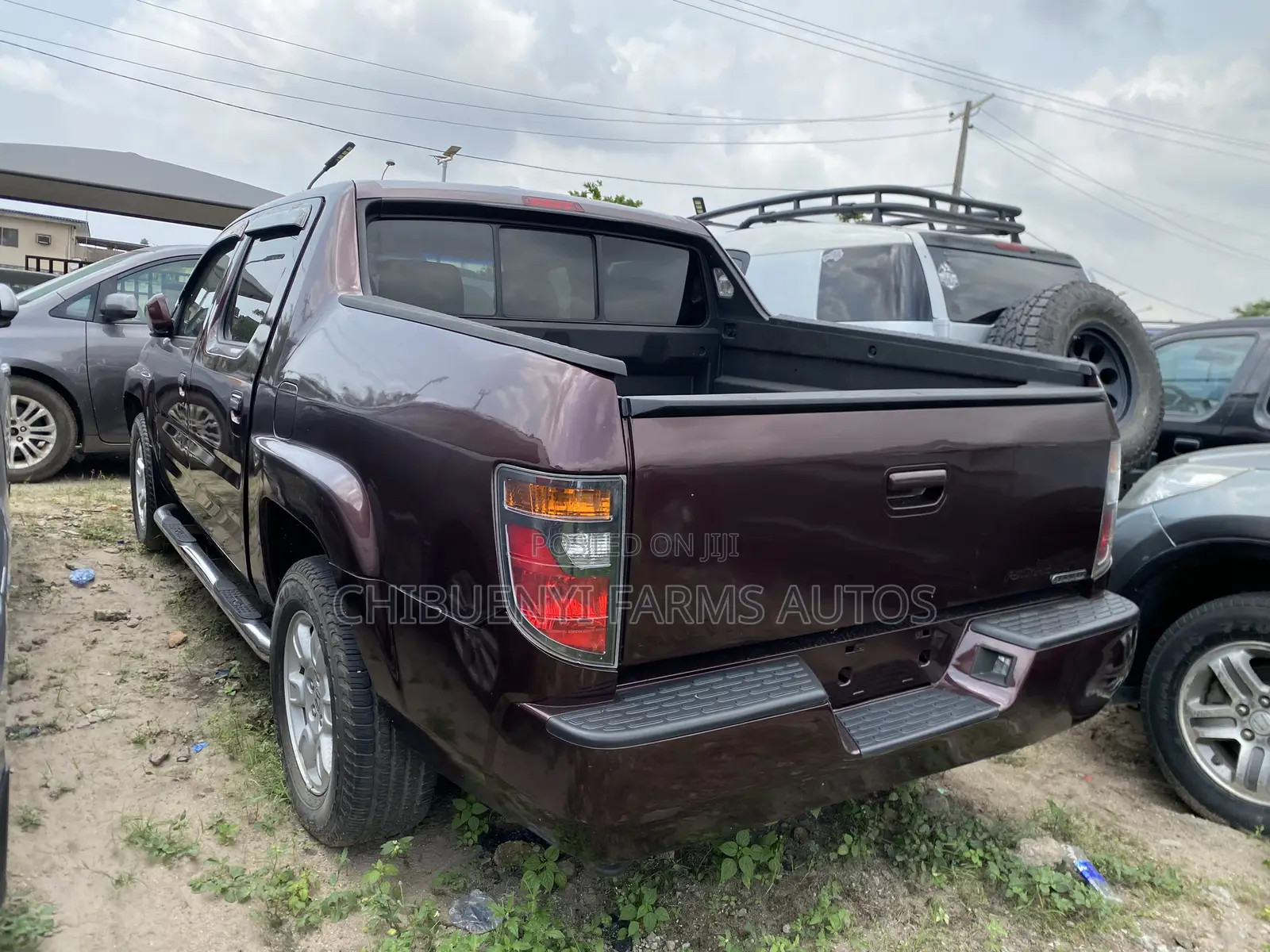Honda Ridgeline 2007 Red