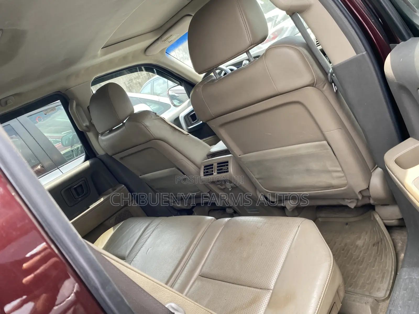 Honda Ridgeline 2007 Red