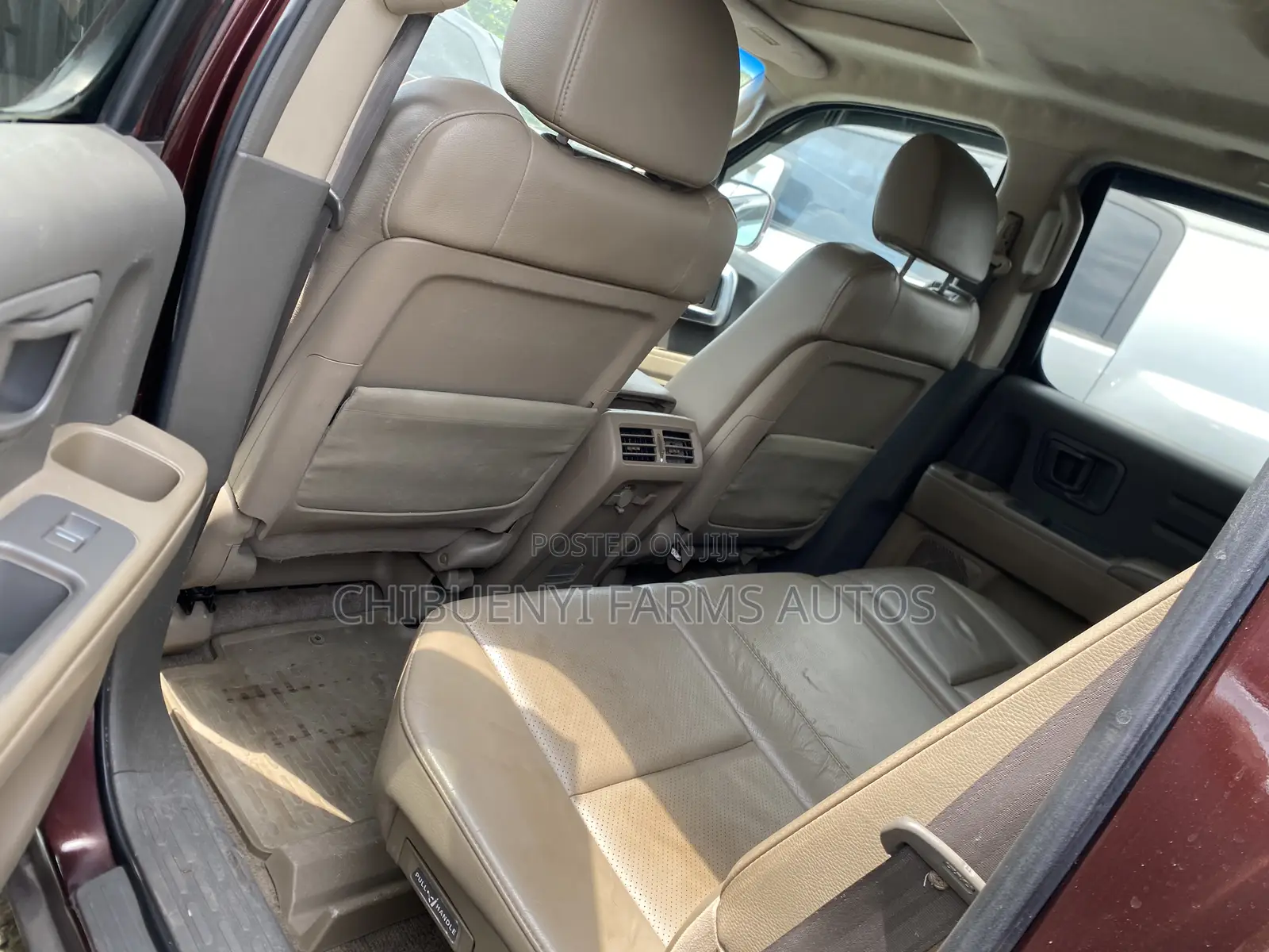 Honda Ridgeline 2007 Red