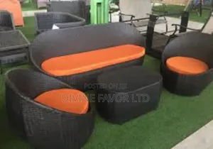 5 Seater Rattan Sofa for Outdoor and Living Room.