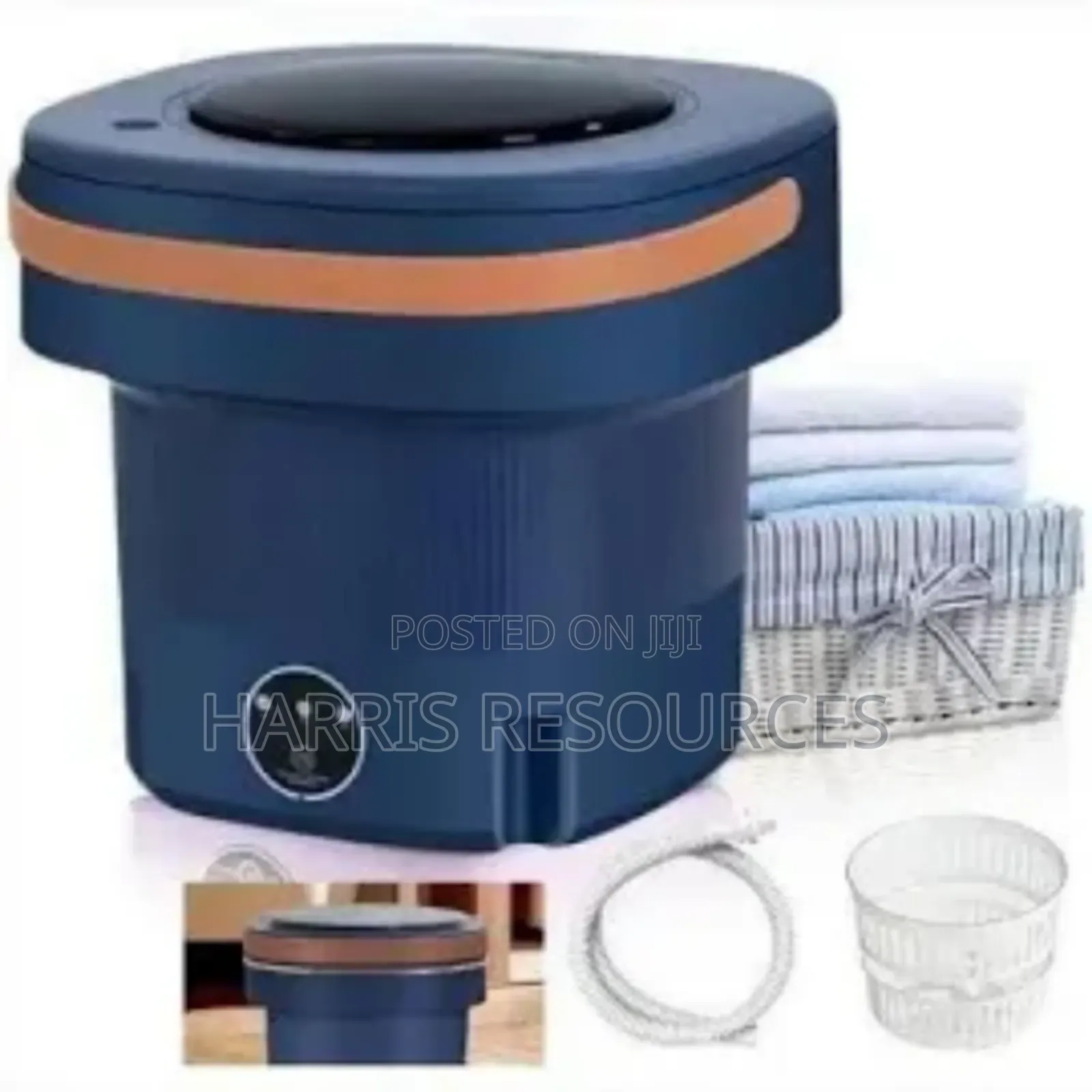 Foldable Mini Portable Washing Machine With Usb