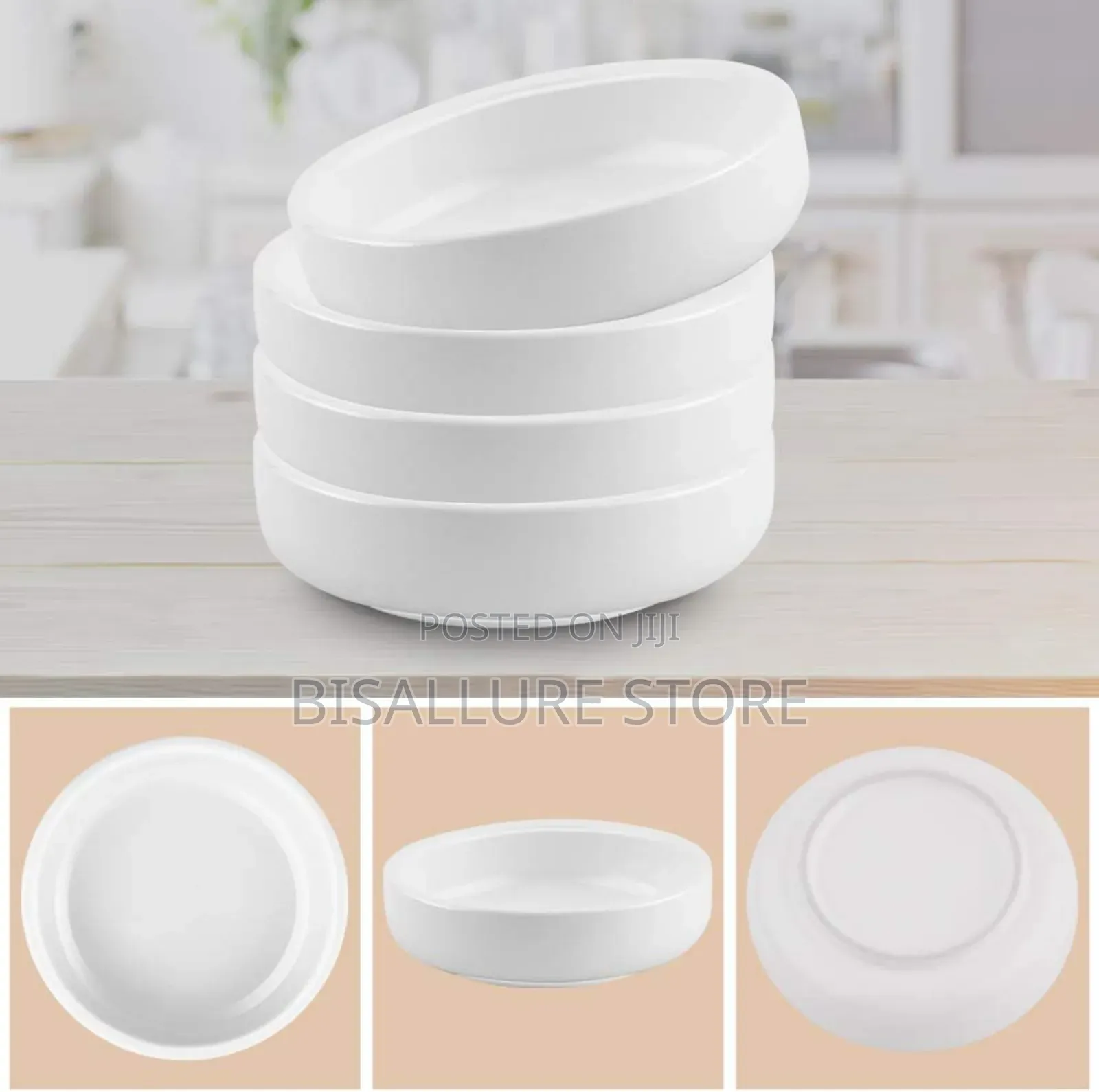 8inches Abeke Diner Plate -18 Pieces