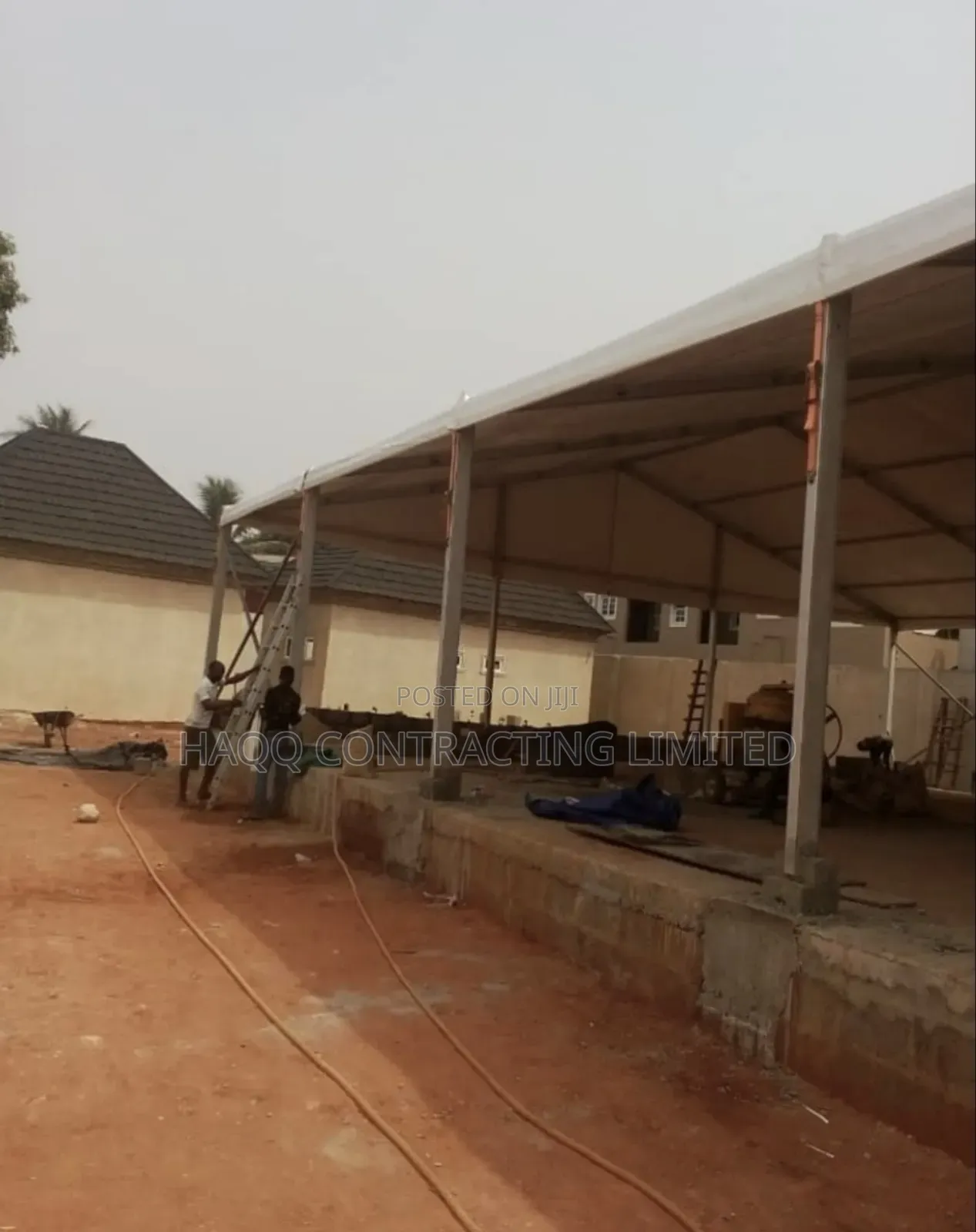 Marquee Tent Construction, Top Quality, Standard