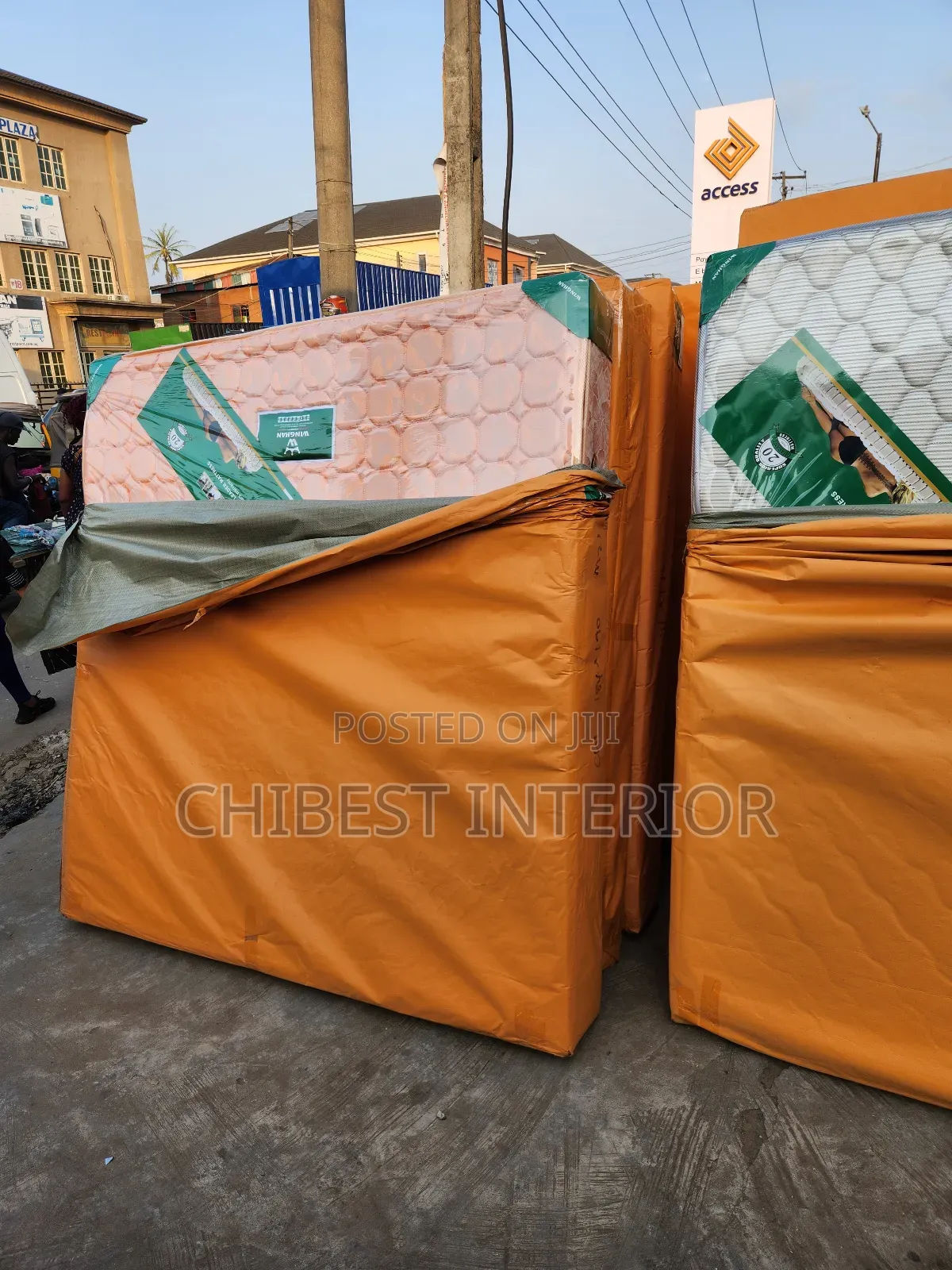 6by6 Imported Winghan Spring Mattress With an Extra Layer