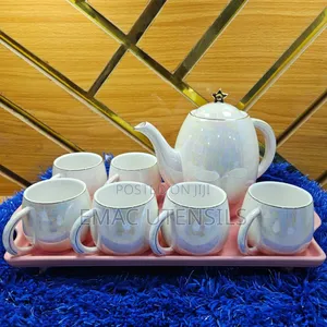 7pcs Luxury Tea Set With Tray