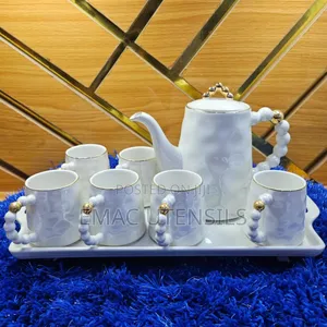 7pcs Luxury Tea Set With Tray