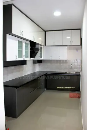 Kitchen Cabinet With Appliances Complete