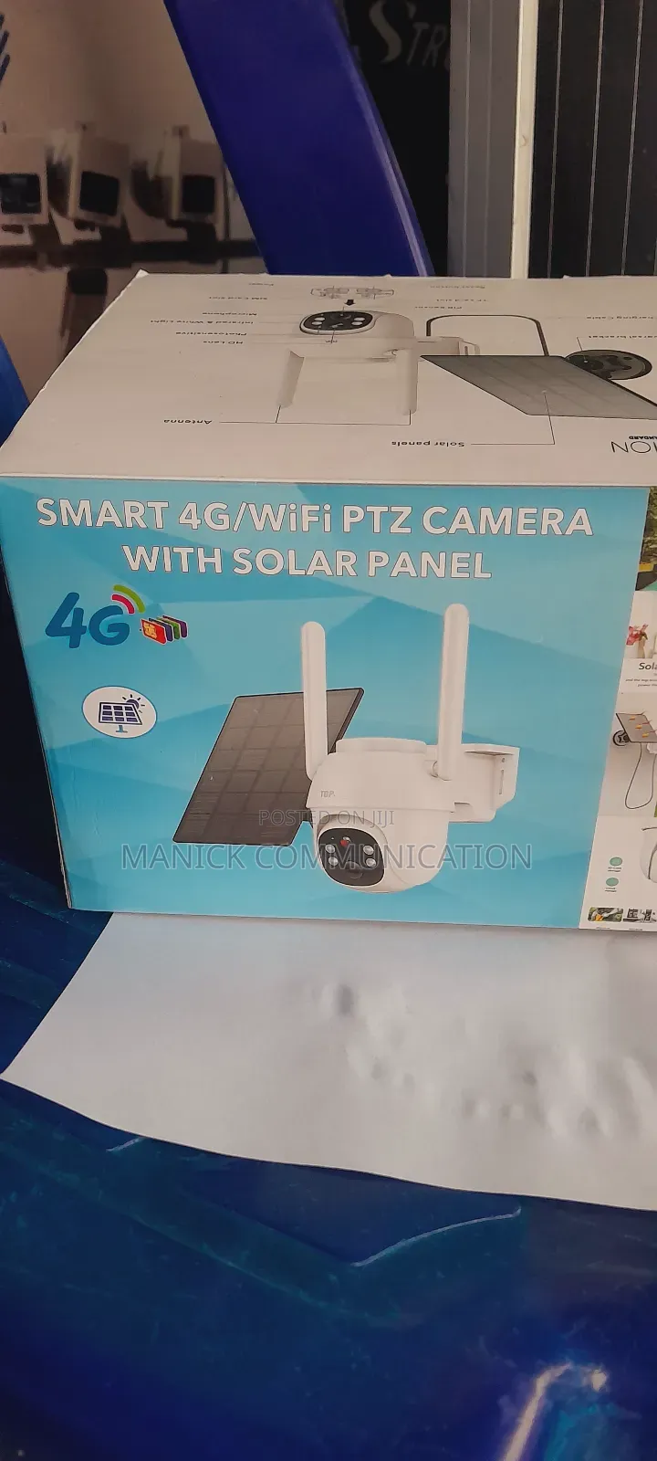 Solar 4G PTZ Wireless Camera
