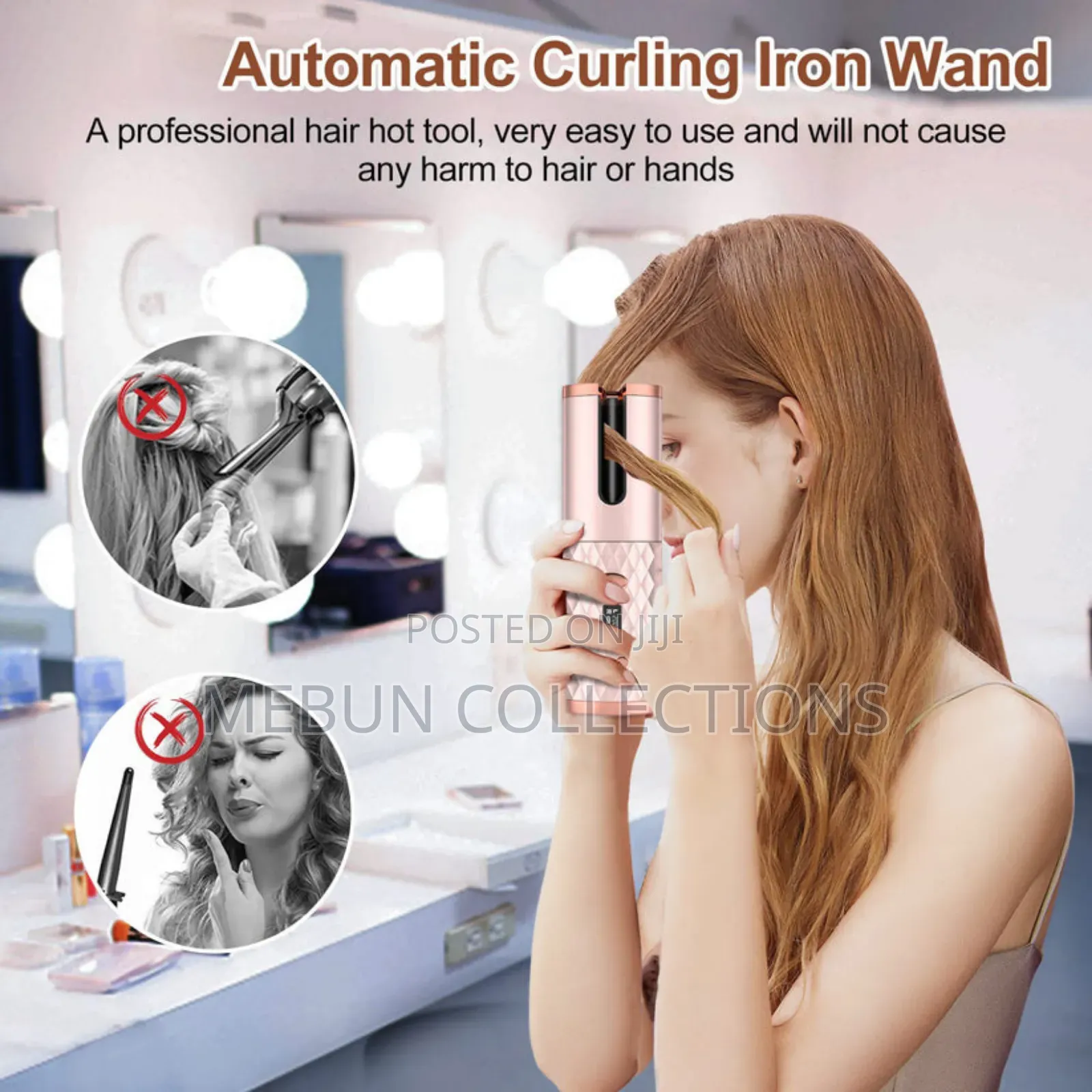 Cordless Automatic Hair Curler