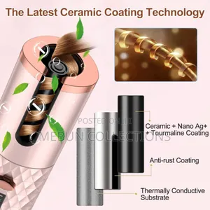 Cordless Automatic Hair Curler