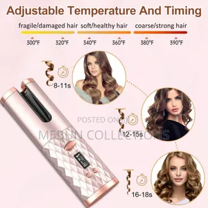 Cordless Automatic Hair Curler