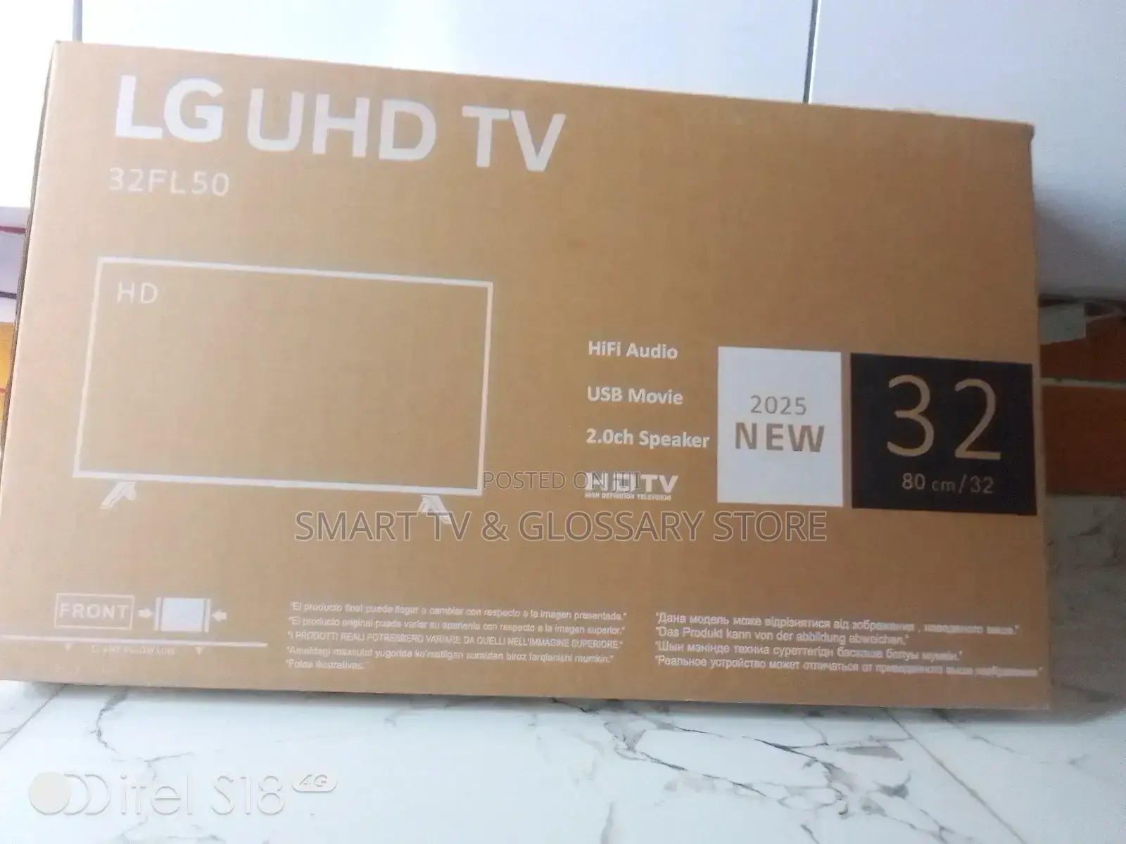 LG 32 Inches With Sharp Contrast