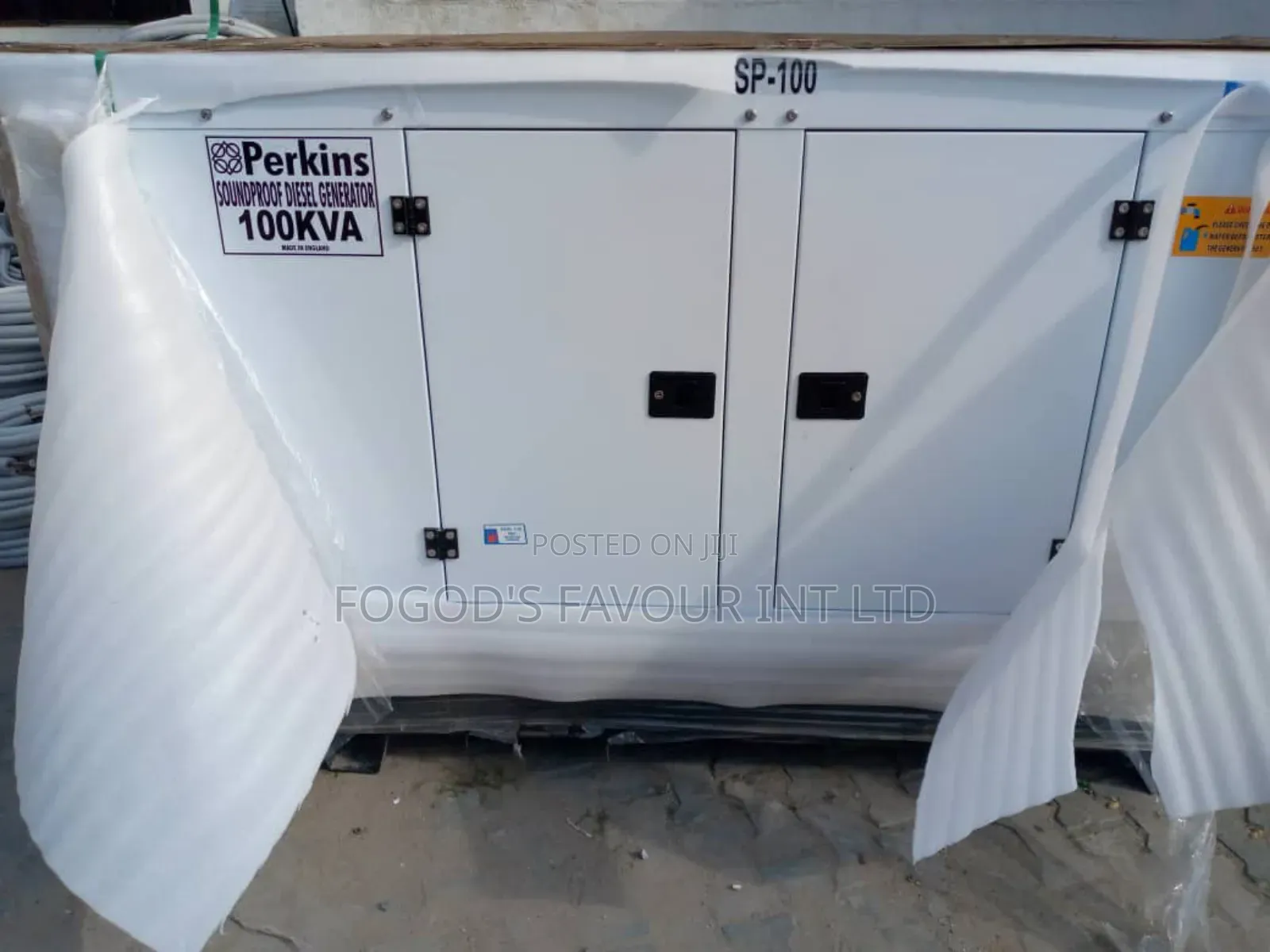 100kva Perkins Soundproof Gen