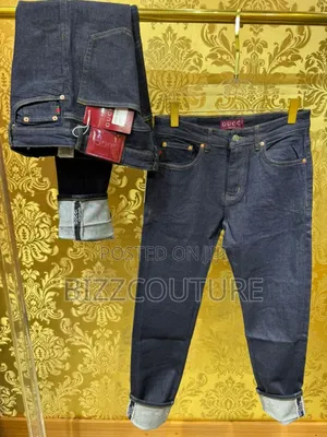 Original Gucci Blue Jeans Available in Store