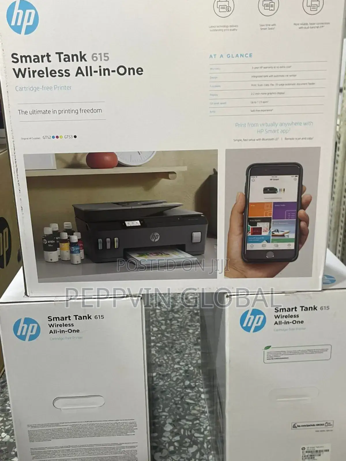 Hp Smart Tank 615 Wireless All-in-One