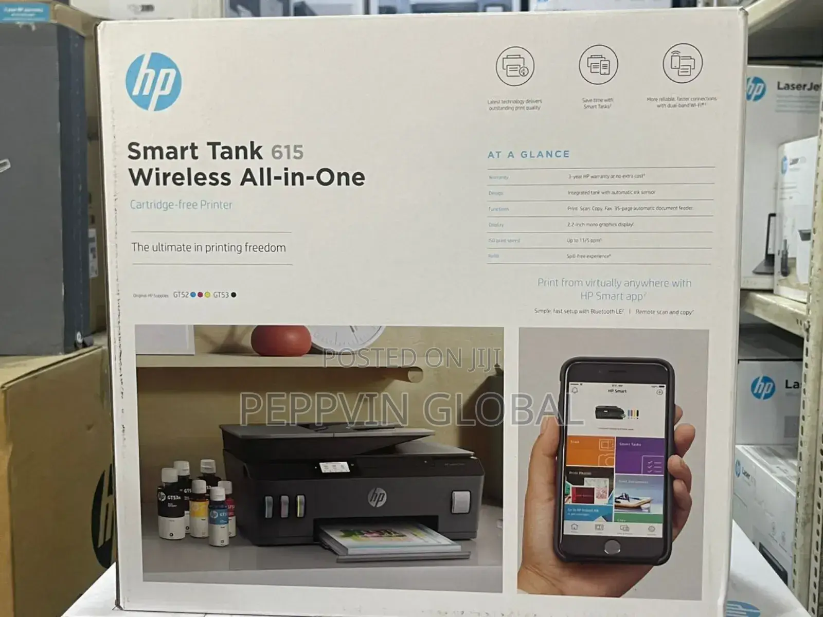 Hp Smart Tank 615 Wireless All-in-One