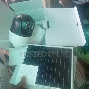 PTZ Camera /Solar Panel System