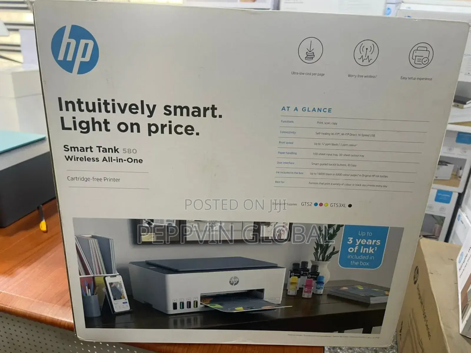 HP Smart Tank 580 All-in-One Printer