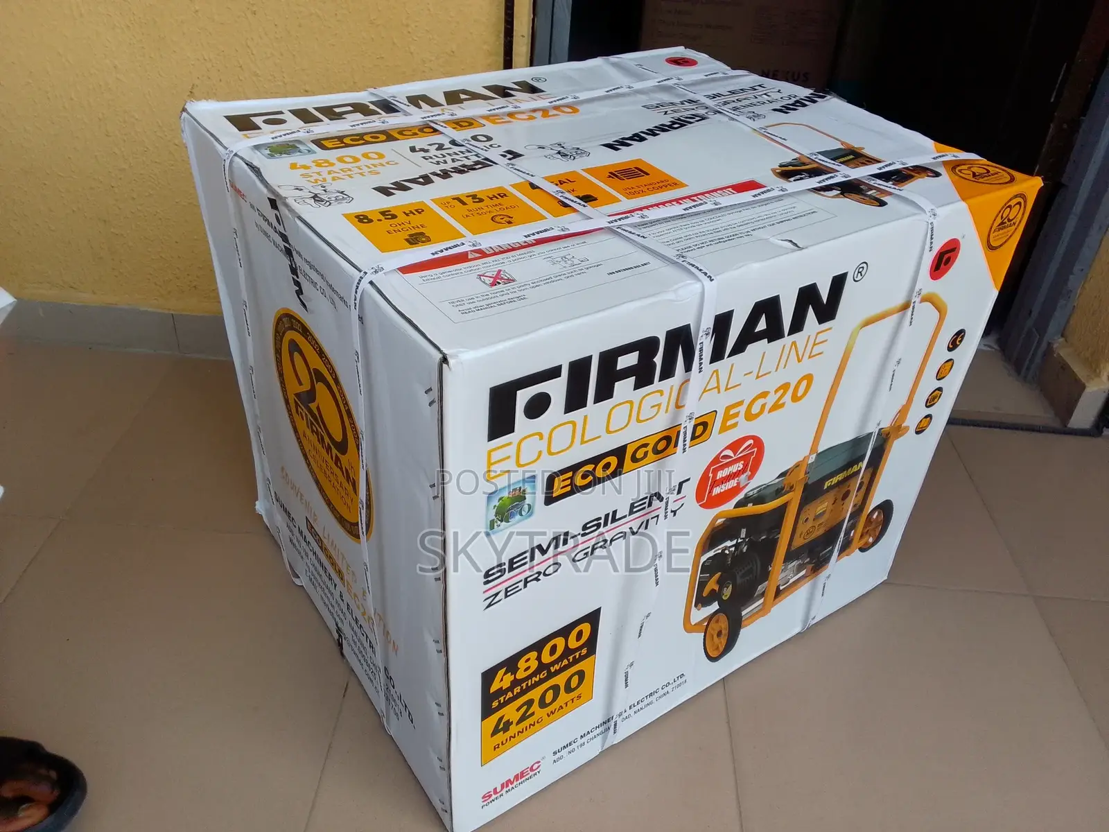 New Key Starter Automatic Generator-4.5kva