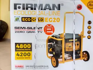 Efficient Firman (4.5kva) Gen Eco Eg20 + Key