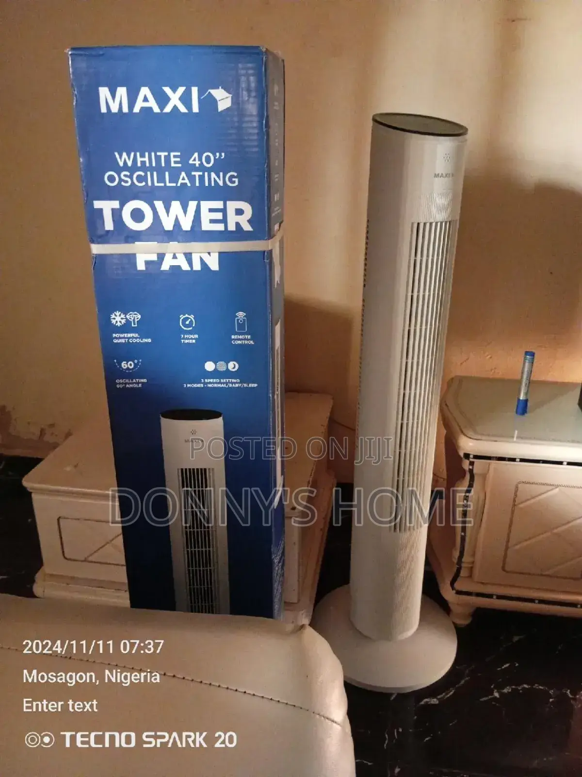 Maxi Tower Fan 40 Inch