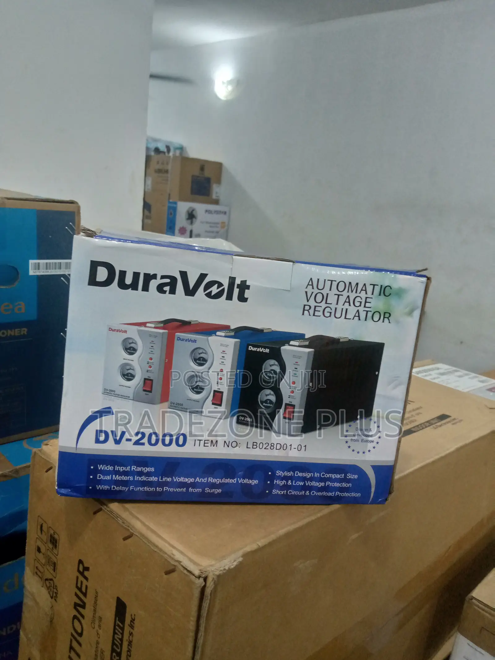 Duravolt 2000W Single Phased Automatic Voltage Regulator