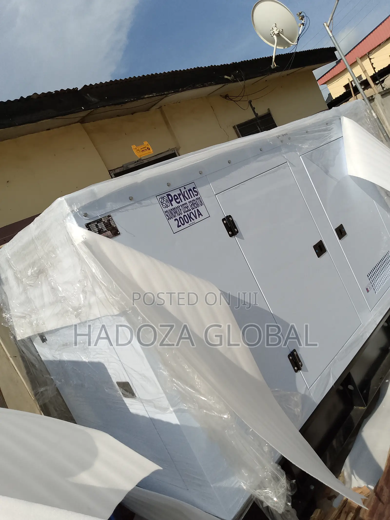 Environmentally-Responsible 200kva Perkins Generator