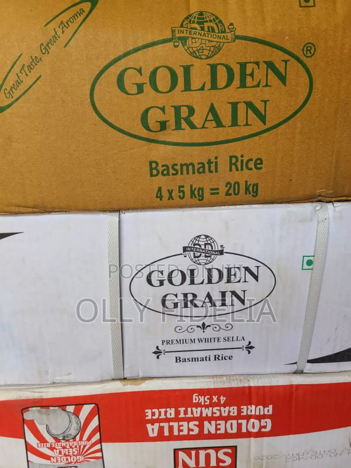 Basmati Rice 5kg × 4