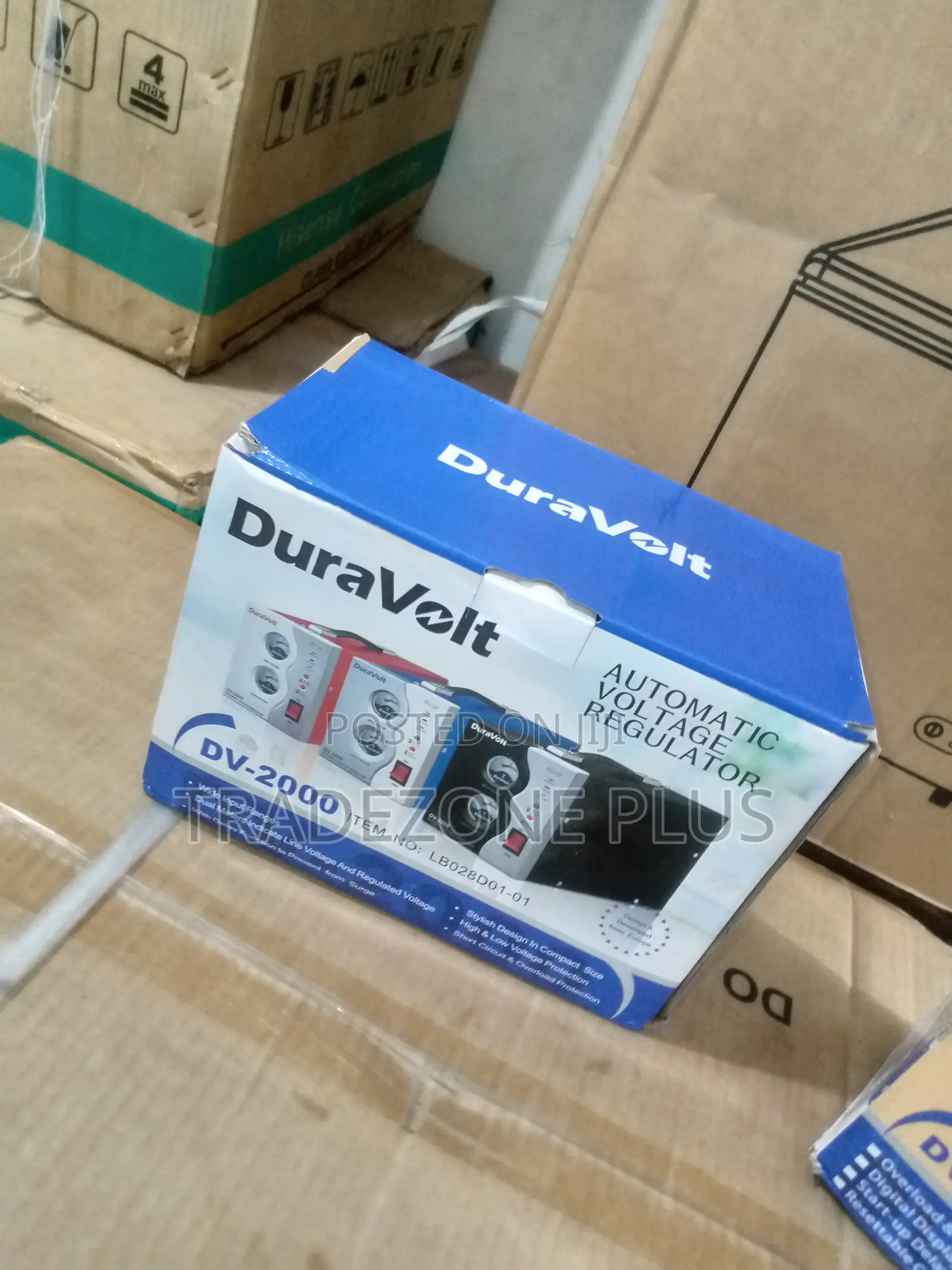 Duravolt 2000W Voltage Vanguard Automatic Voltage Regulator