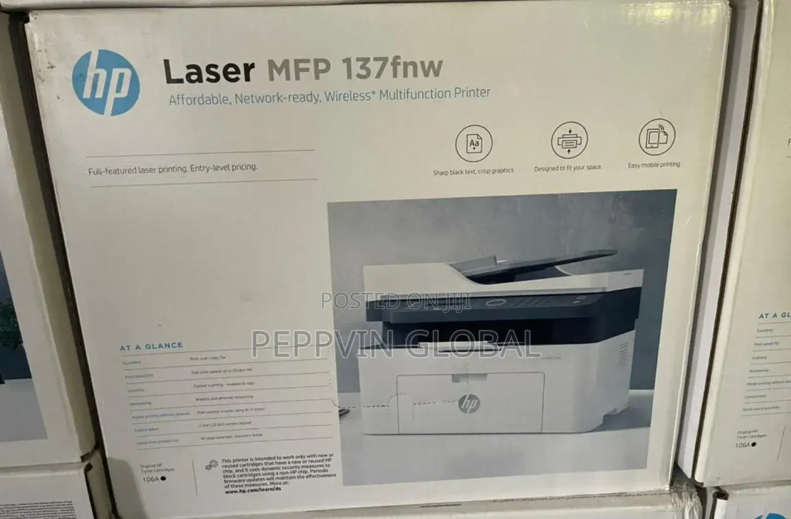 Hp Laser MFP 137fnw (4zb84a)