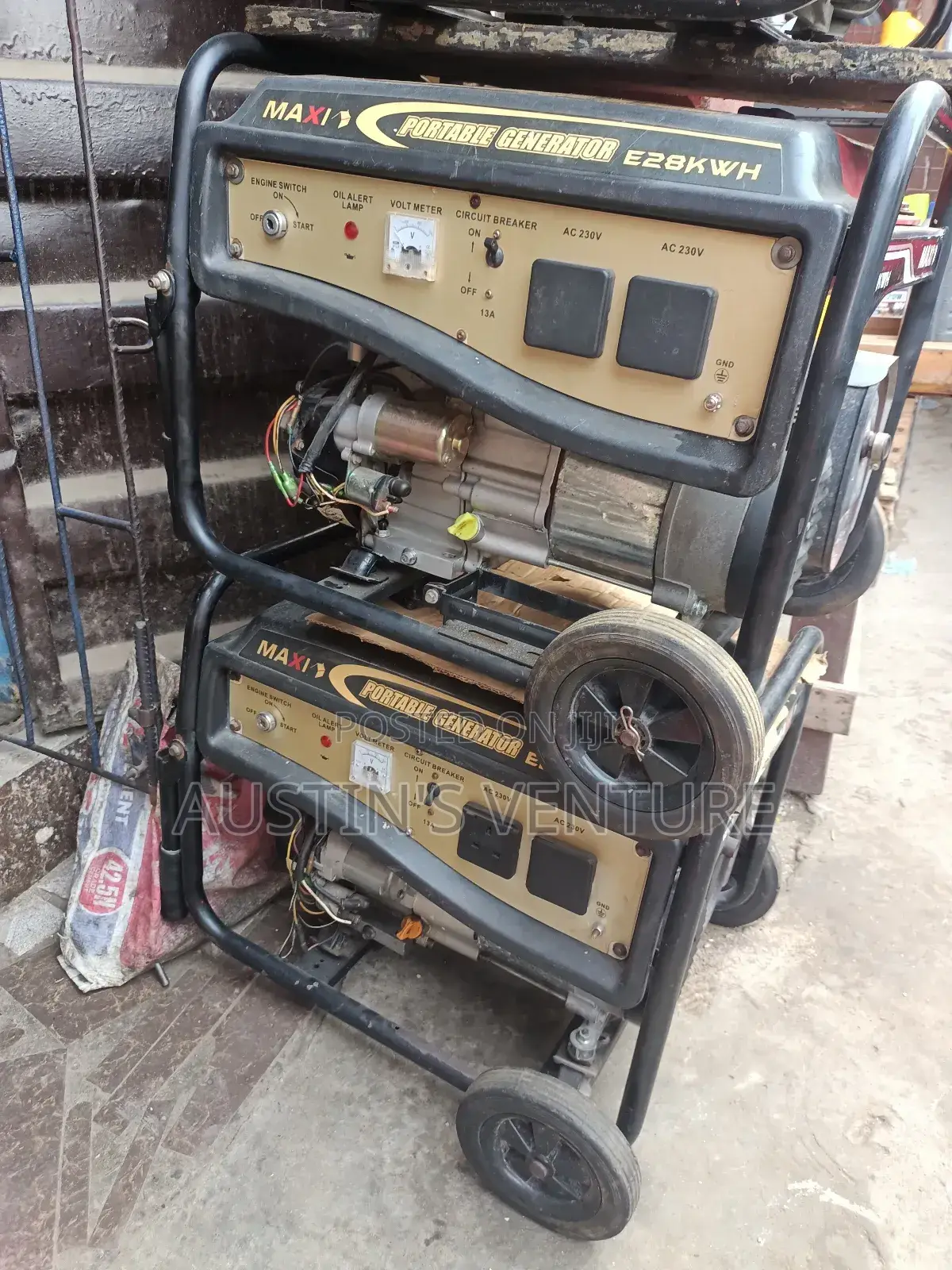 Used 3kva Maxi Generator  Copper 6