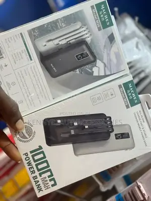 Portable Power Bank With Cord