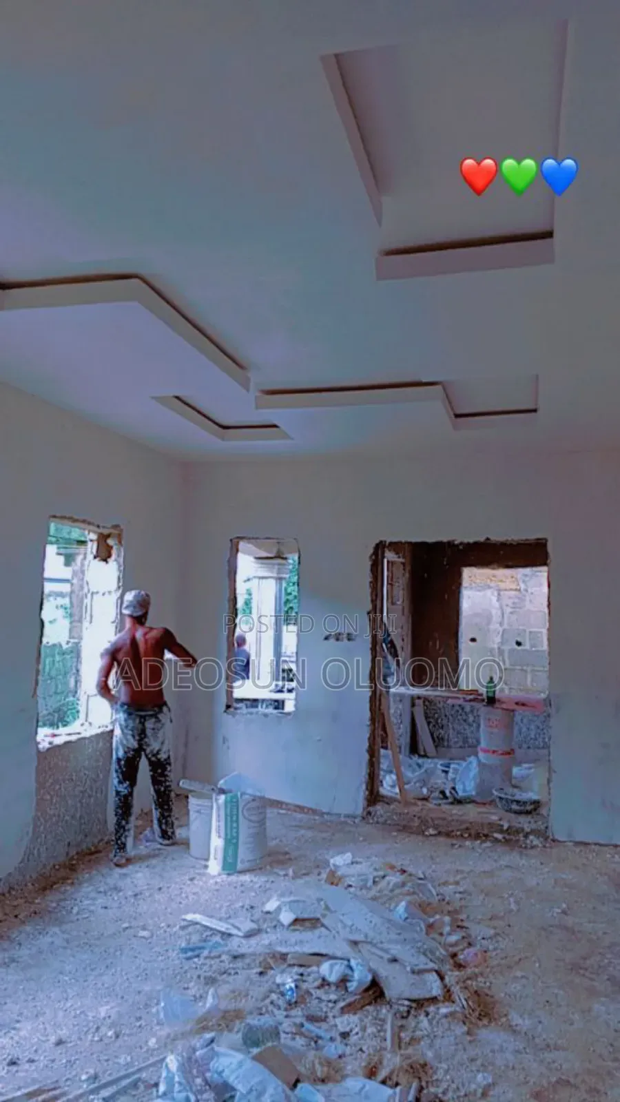 Pop Full Ceiling Interior Design