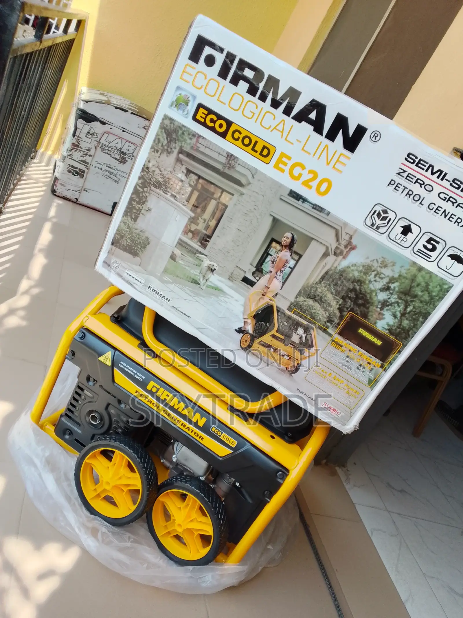 Firman 4.5kva Generator (Automatic) Eco Eg20
