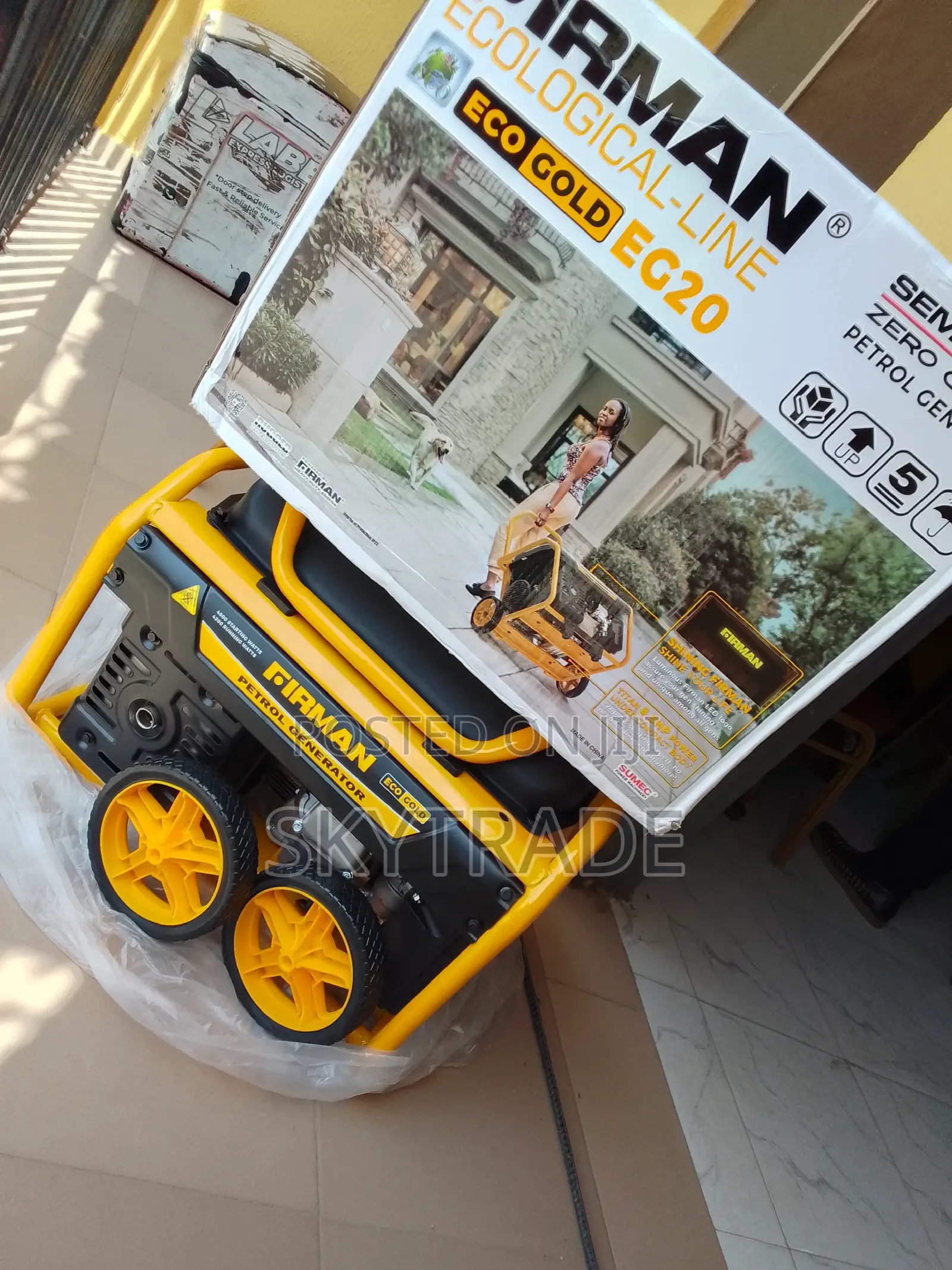 Firman 4.5kva Generator (Automatic) Eco Eg20