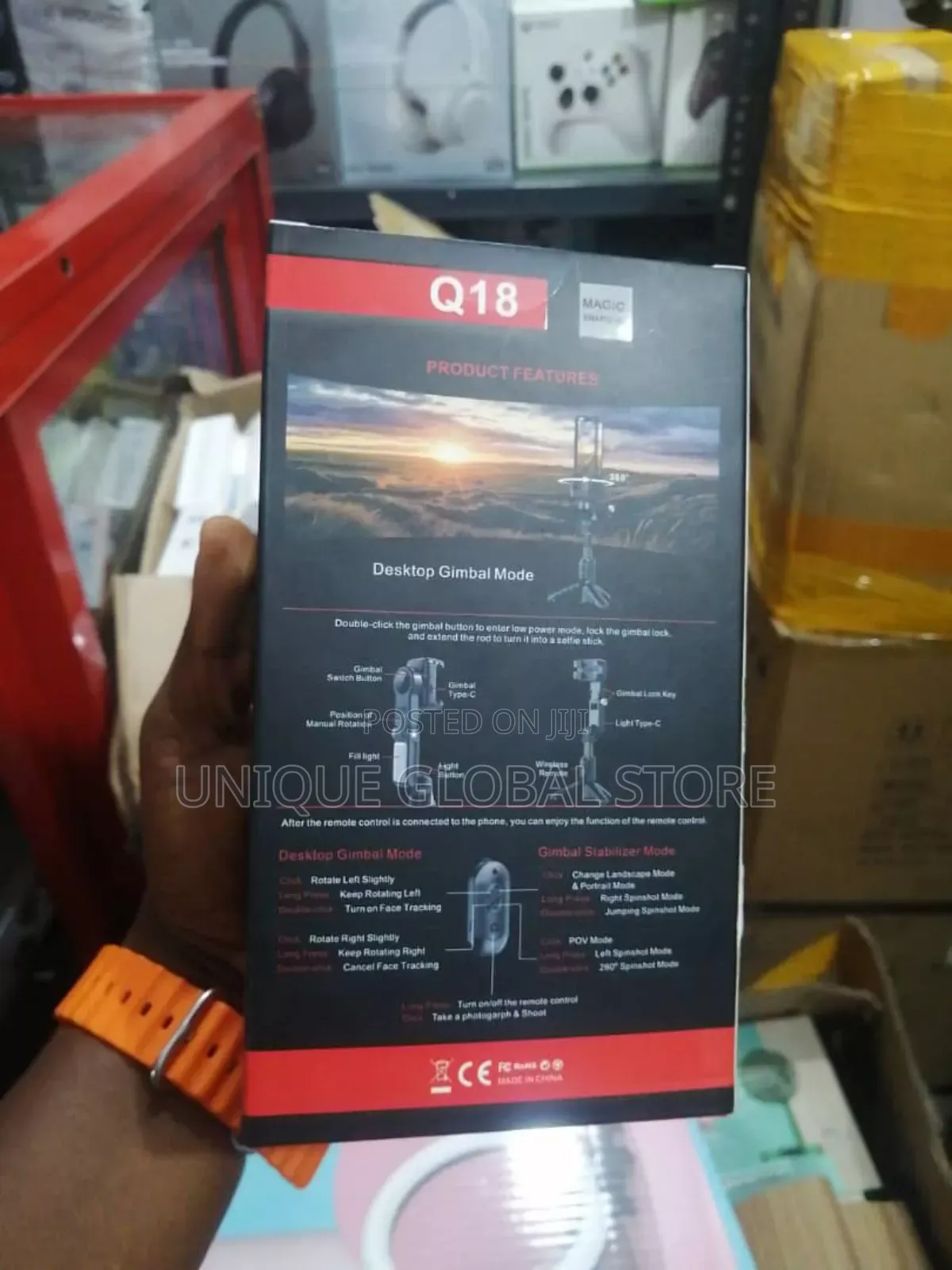Q18 ( 360) Rotating Desktop Tripod