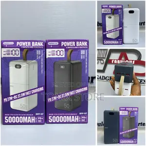 Remax 50000mah 27w+22.5w Pd+Qc Fast Charging Power Bank