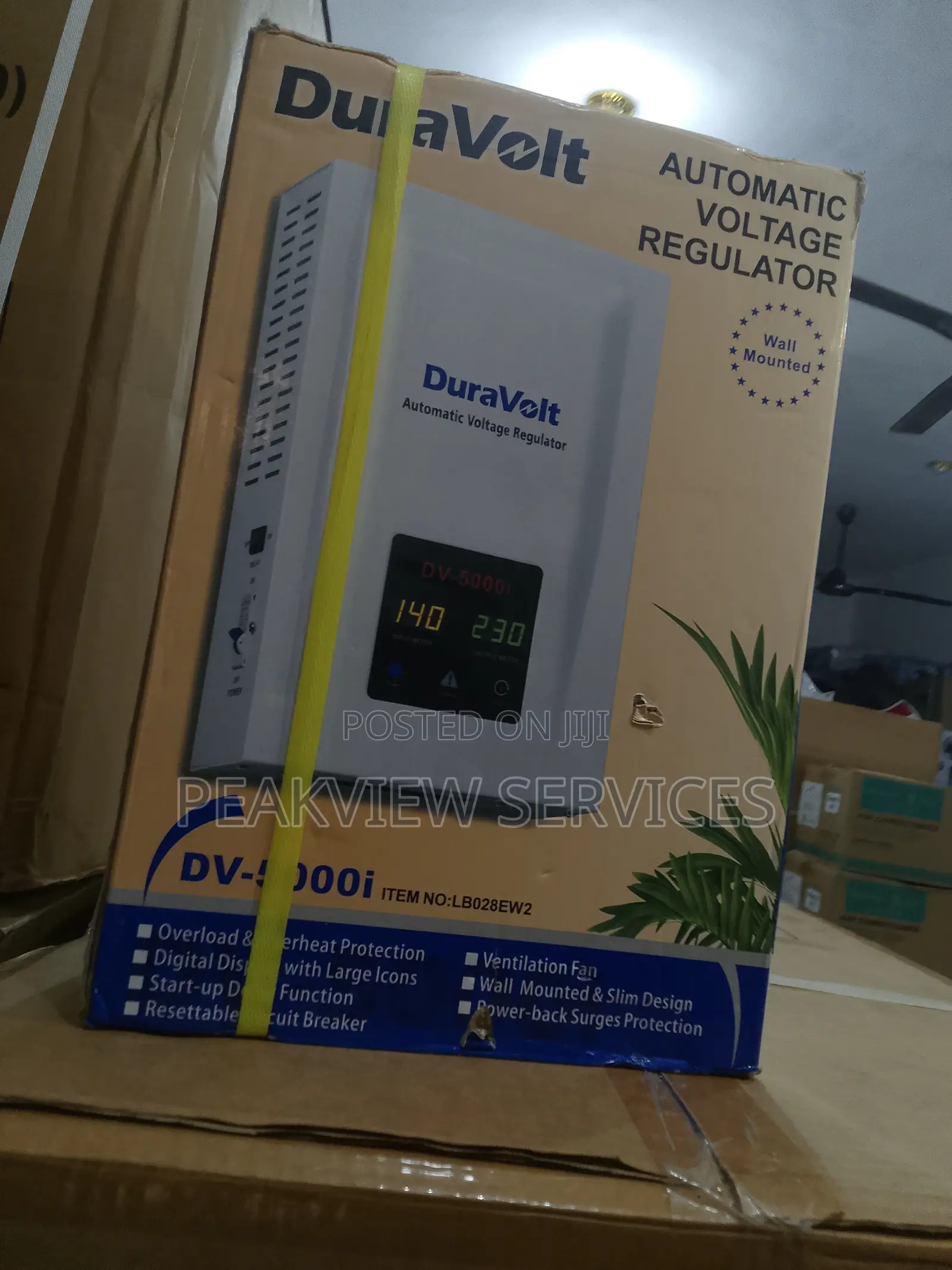 New Improved Duravolt Automatic Voltage Regulator Dv-5000i