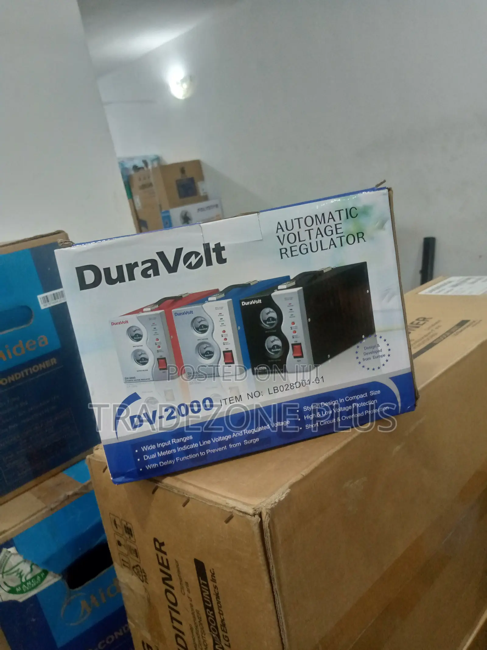Duravolt 2000W Voltage Safe Automatic Voltage Regulator