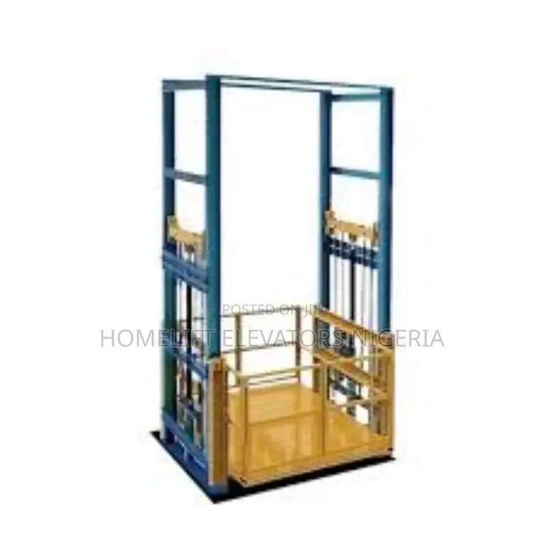 Simple Cargo Elevator Hoist, Construction