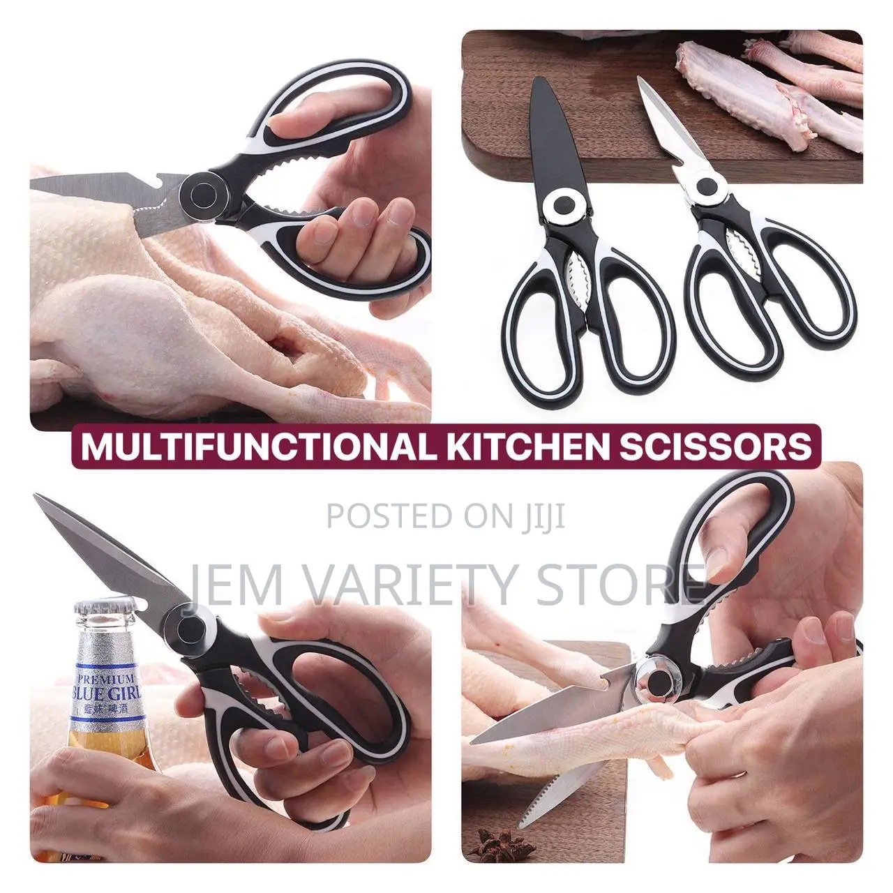 Multifunctional Kitchen Scissors