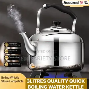 3L Stainless Steel Boiling Water Stove/Gas Top Kettle
