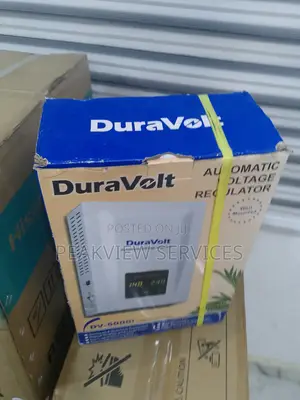 Digital Display With Large Icons Duravolt Automatic Voltage