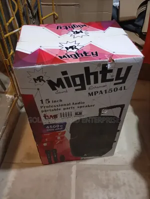 Mr Mighty Sound P A System 15 Inches With Big Battery