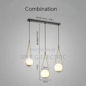Post Morden Ceiling Mounted Light