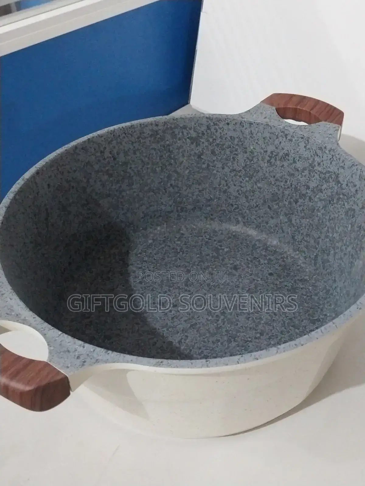 14pcs Quality Granite Cookware Set-off White