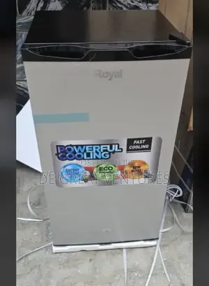 Brand New Royal 90L Table Top Refrigerator>>External>Silver>