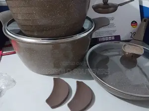 12pcs Granite Cookware Set- Brown