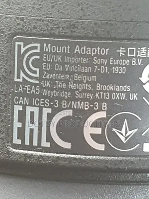 Sony Mount Adaptor LA-EA5